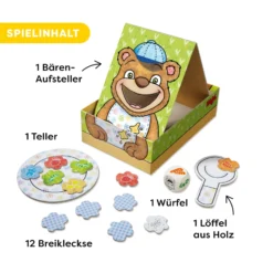 Meine ersten Spiele – Bärenhunger, Memo, Geschicklichkeitsspiel ab 2 J