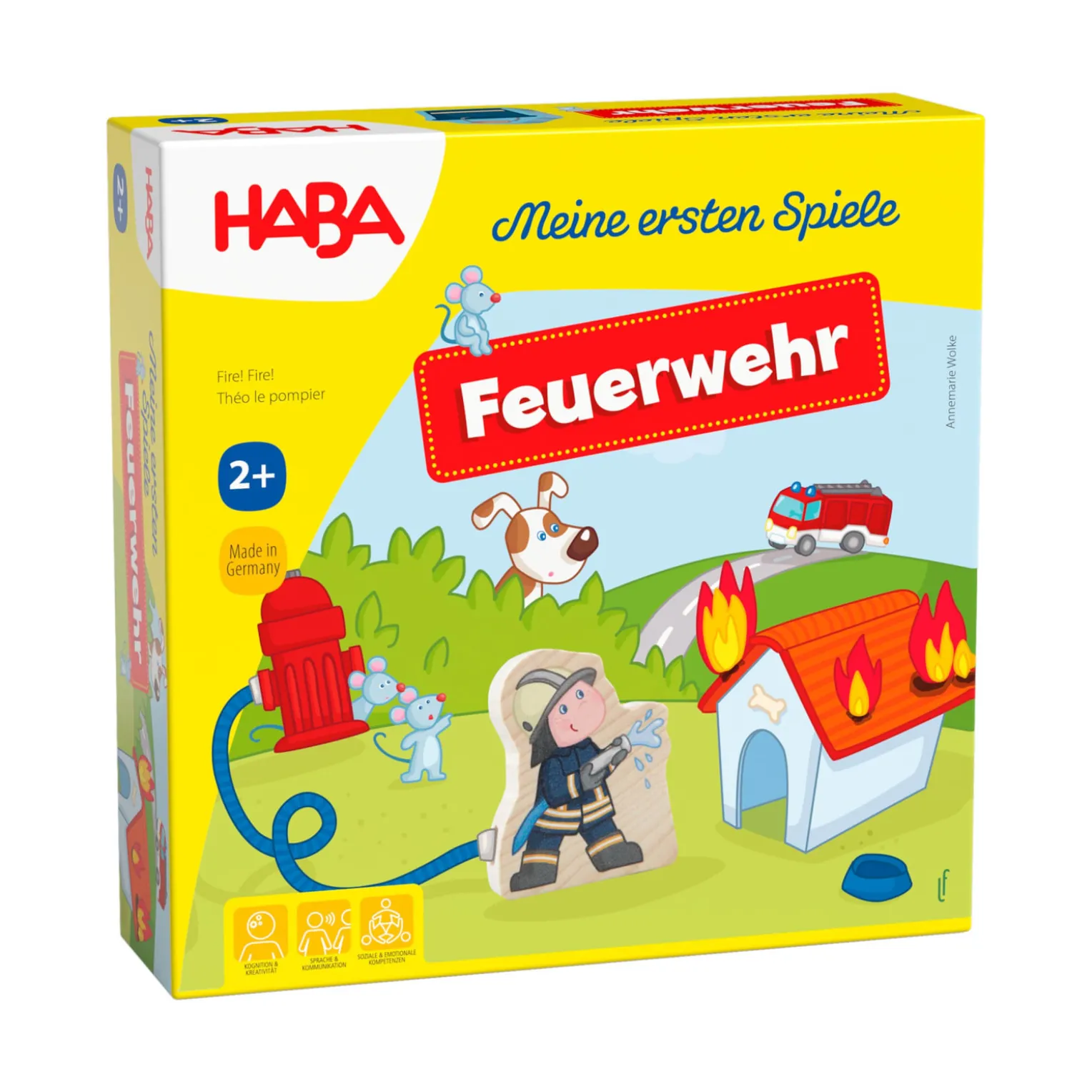 Meine ersten Spiele – Feuerwehr, Memo-Spiel, ab 2 Jahren
