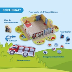 Meine ersten Spiele – Feuerwehr, Memo-Spiel, ab 2 Jahren