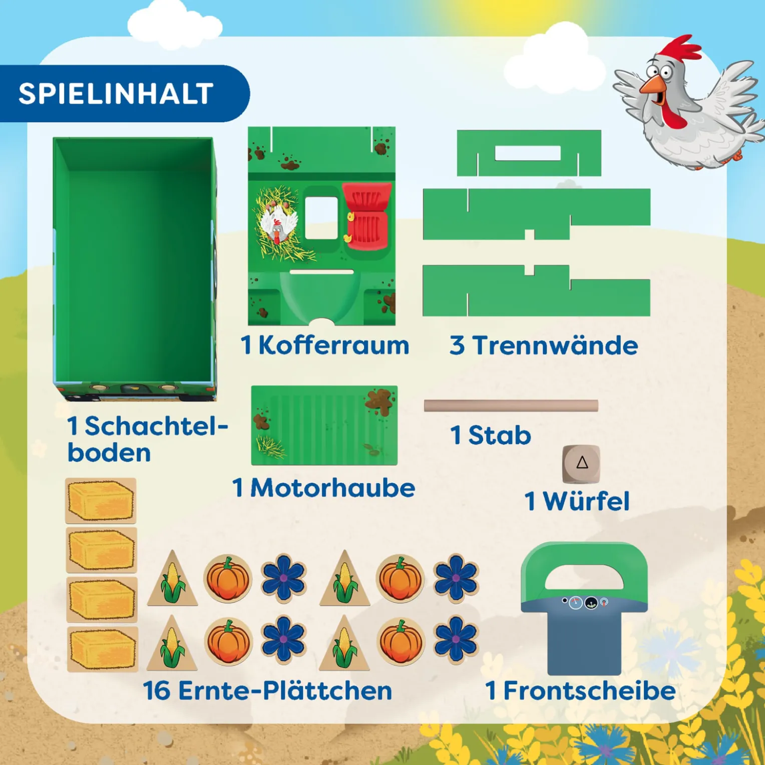 Meine ersten Spiele – Lennys Traktor, Zuordnungsspiel Formen, ab 2 J.