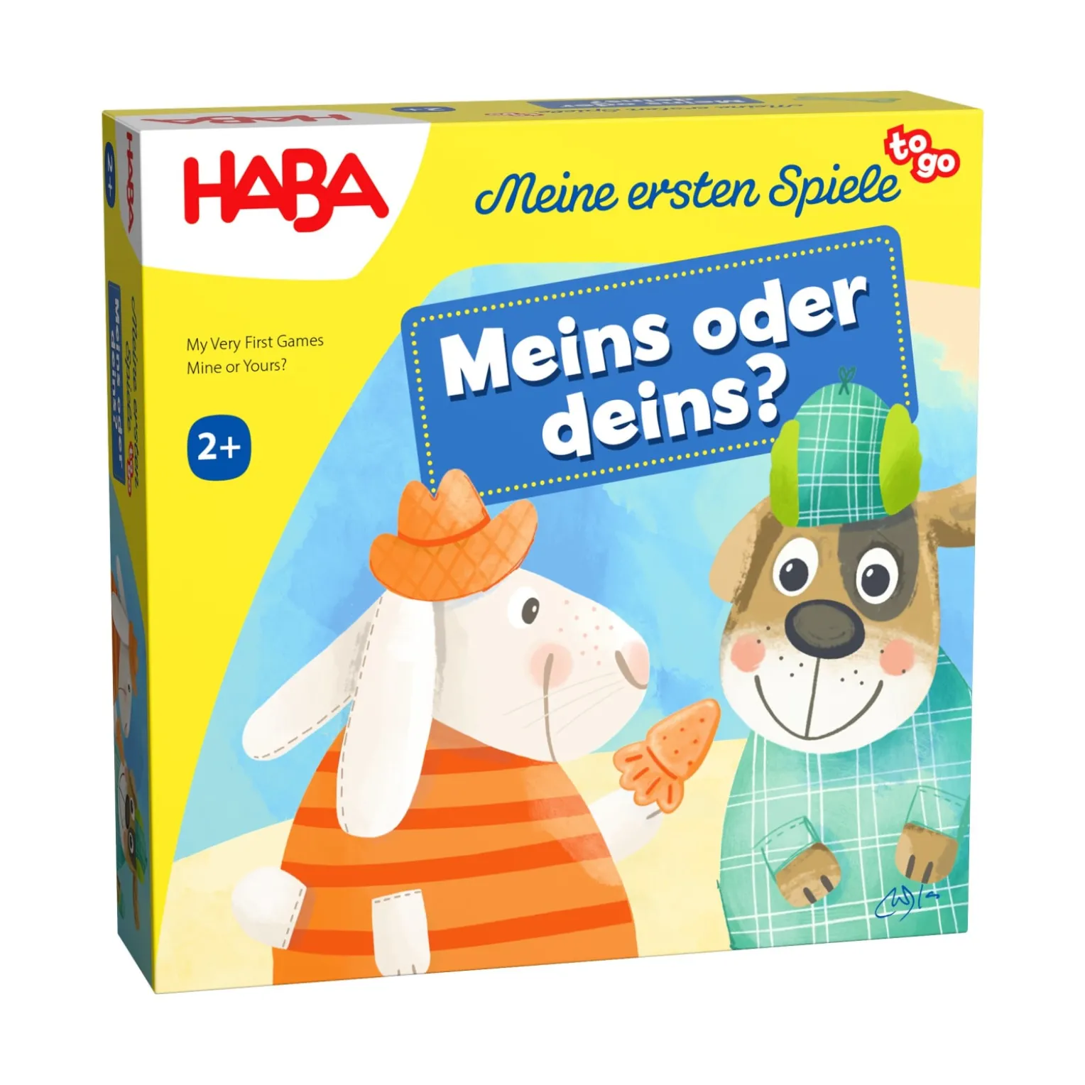 Meine ersten Spiele to go – Meins oder deins?, Zuordnungsspiel, ab 2 J