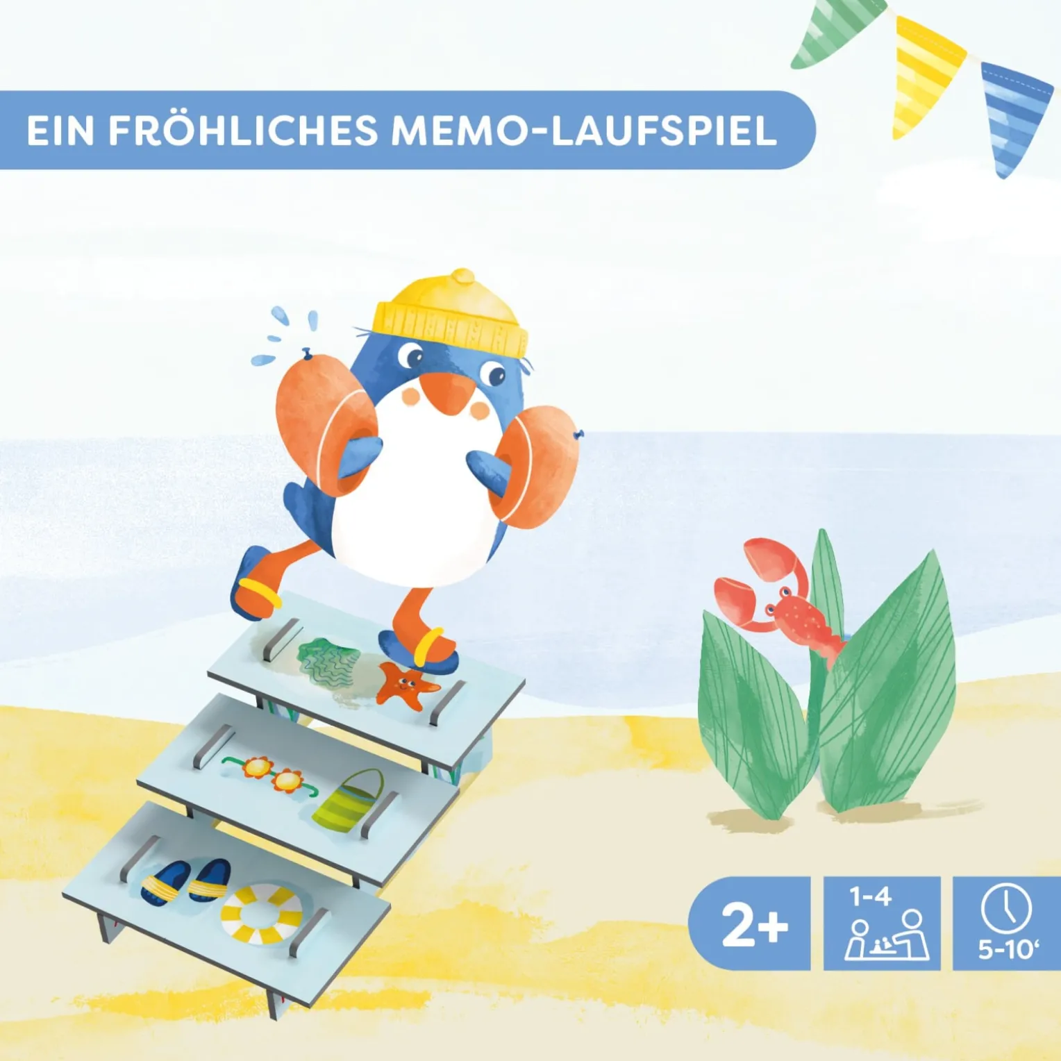 Meine ersten Spiele to go – Piet ahoi!, Memo-Spiel, ab 2 Jahren