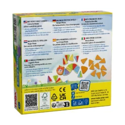 Meine ersten Spiele to go - Raupe Rosa, Dominospiel, ab 2 Jahren