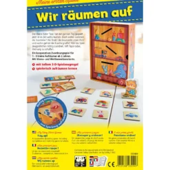 Meine ersten Spiele – Wir räumen auf, Zuordungsspiel, ab 2 Jahren