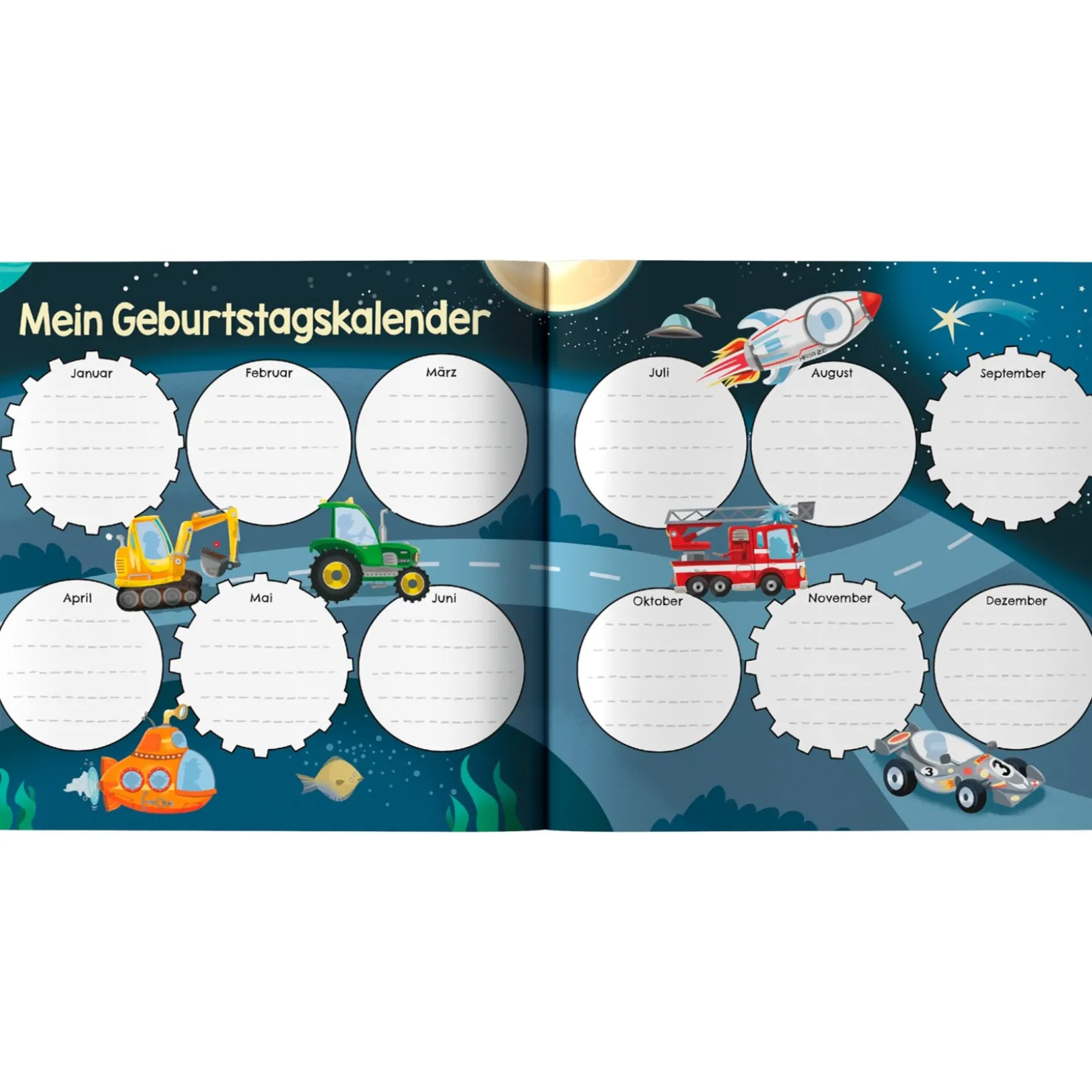 Meine Kindergarten-Freunde – Fahrzeuge