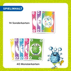 Monster MAU MAU, Kartenspiel ab 4 Jahren