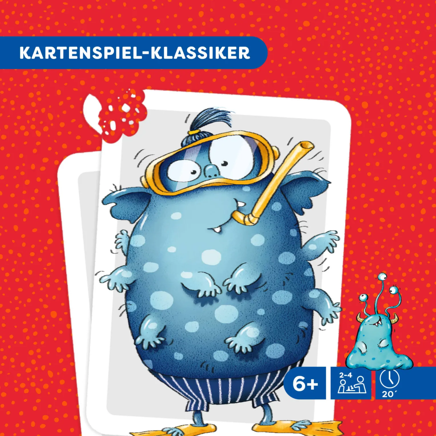 Monster ROMMÉ, Kartenspiel ab 6 Jahren