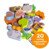 Mysterybox Holzfiguren zum freien Spiel, 20 Artikel, ab 1 Jahr
