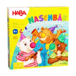 Nasenbär, kunterbuntes Würfelspiel, ab 4 Jahren