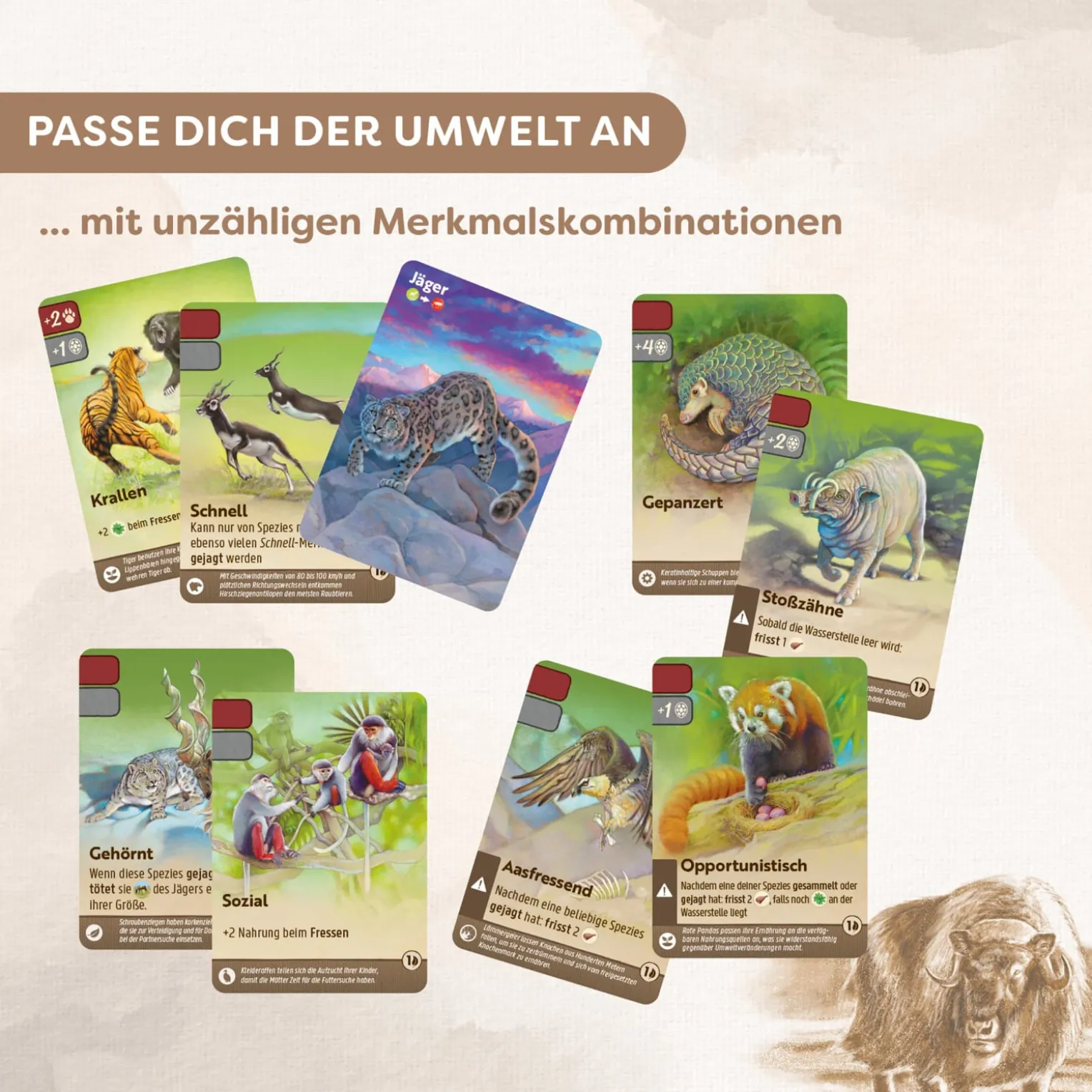 Nature, Ökosystem-Spiel, ab 10 Jahren