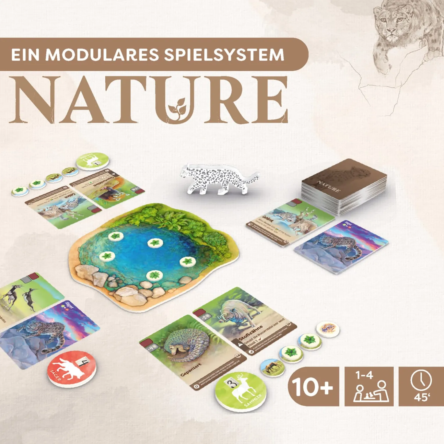 Nature, Ökosystem-Spiel, ab 10 Jahren