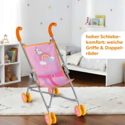 Puppenbuggy Regenbogen