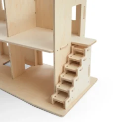 Puppenhaus aus Holz, ca. 62x26x41cm