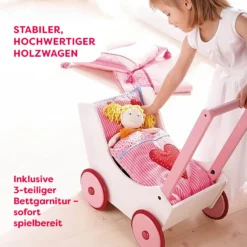 Puppenwagen Herzen