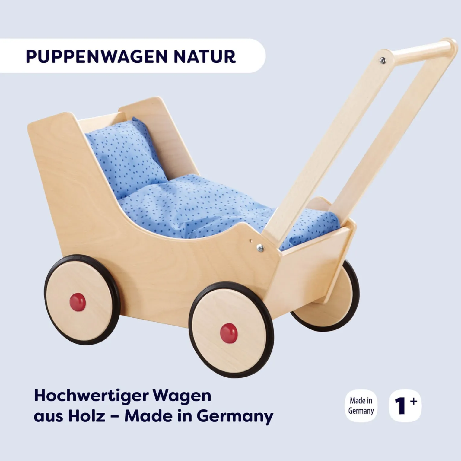 Puppenwagen Natur