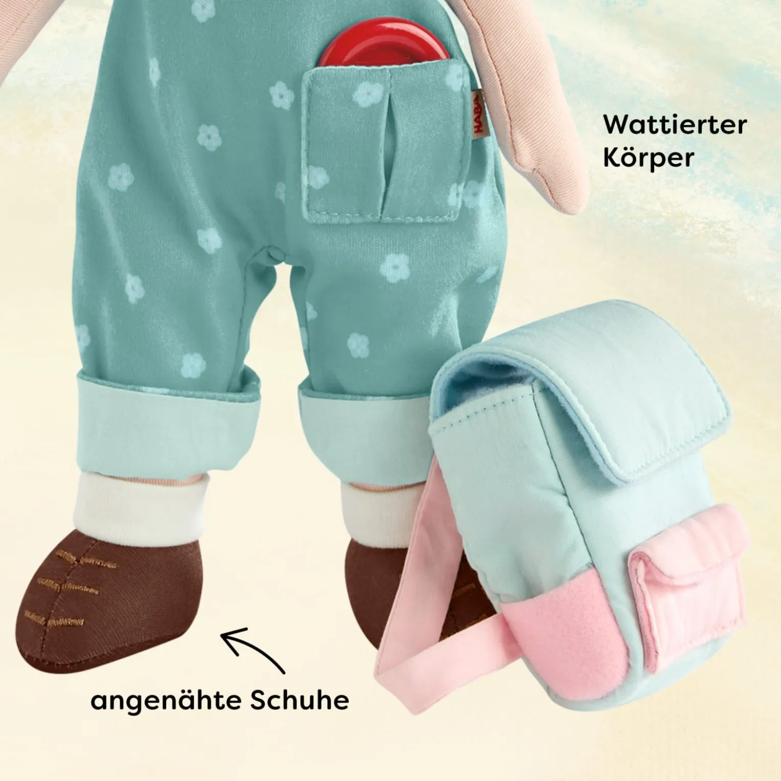 Puppe Tilli & Buch "Mein Knopf, ein Universum: Auf zu neuen Wunsch-Abenteuern"