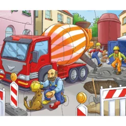 Puzzles Baustellenfahrzeuge