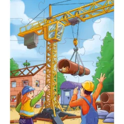 Puzzles Baustellenfahrzeuge