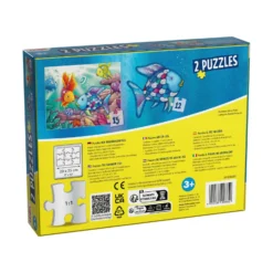 2 Puzzles - Der Regenbogenfisch