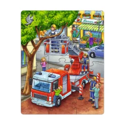 Puzzles Polizei, Feuerwehr & Co.