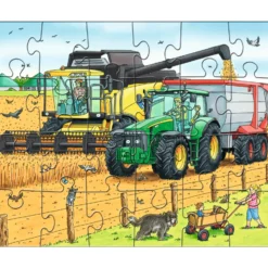 Puzzles Traktor und Co.