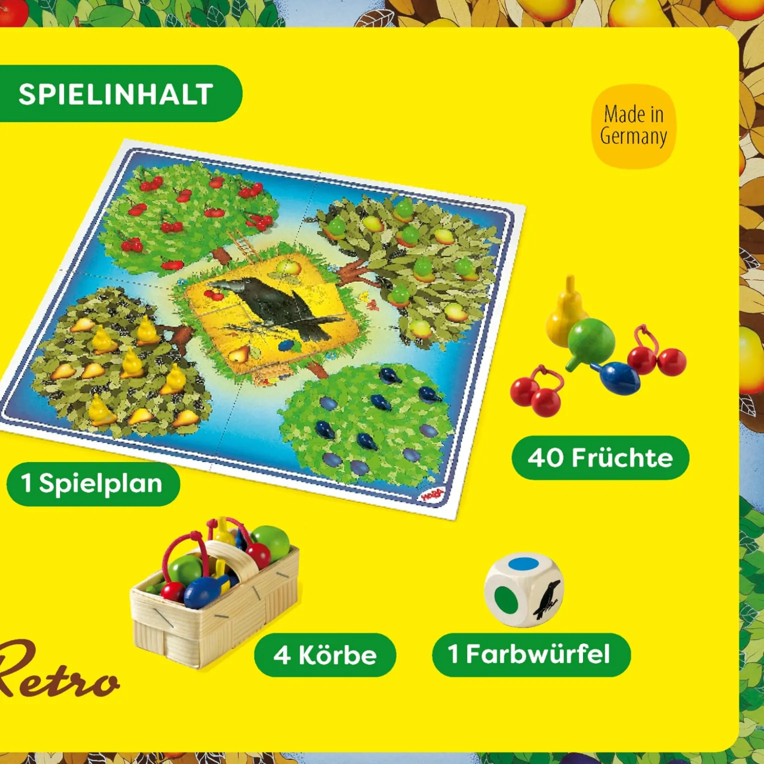 Retro Obstgarten