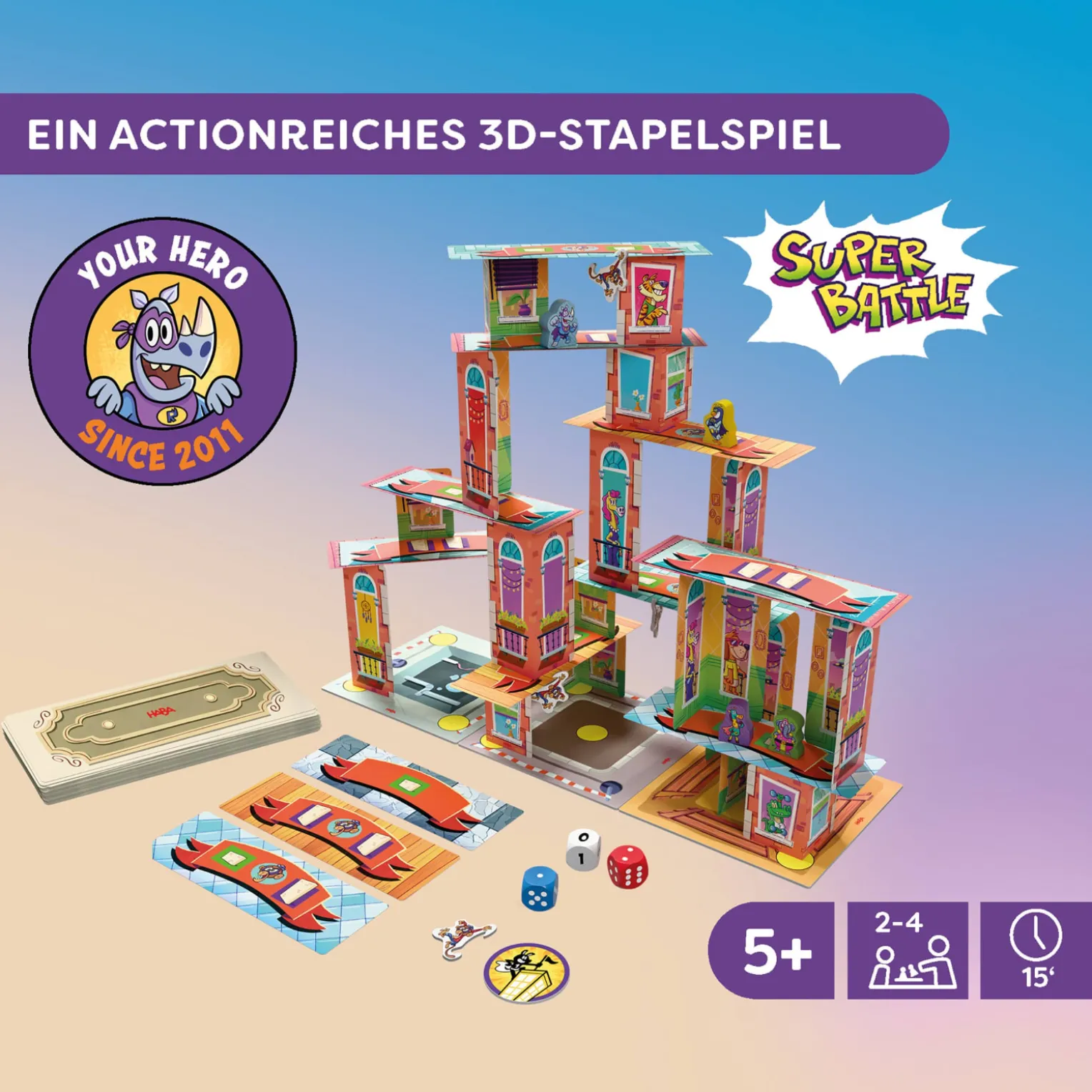 Rhino Hero – Super Battle