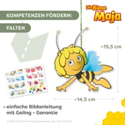 Sachenmacher Erstes Falten Die Biene Maja, Bastelset, 8 St., ab 3 J.