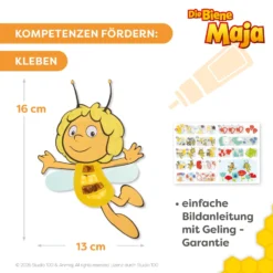 Sachenmacher Erstes Kleben Die Biene Maja, Fensterbild, 8 St., ab 3 J.