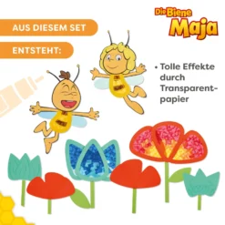 Sachenmacher Erstes Kleben Die Biene Maja, Fensterbild, 8 St., ab 3 J.