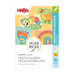 Sachenmacher erstes Kleben Garten, Bastelset, 12 Stück, ab 3 Jahren