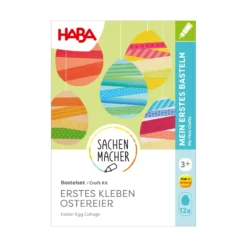 Sachenmacher Erstes Kleben Ostereier, Oster-Bastelset, 12 Stück