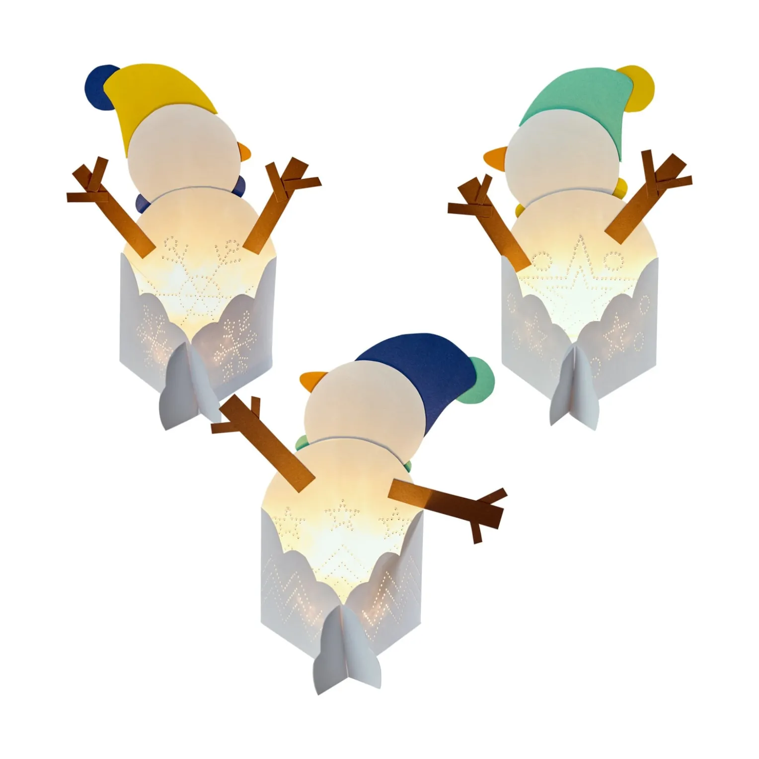 Sachenmacher Erstes Prickeln Schneemann, Bastelset Winter, ab 3 J.