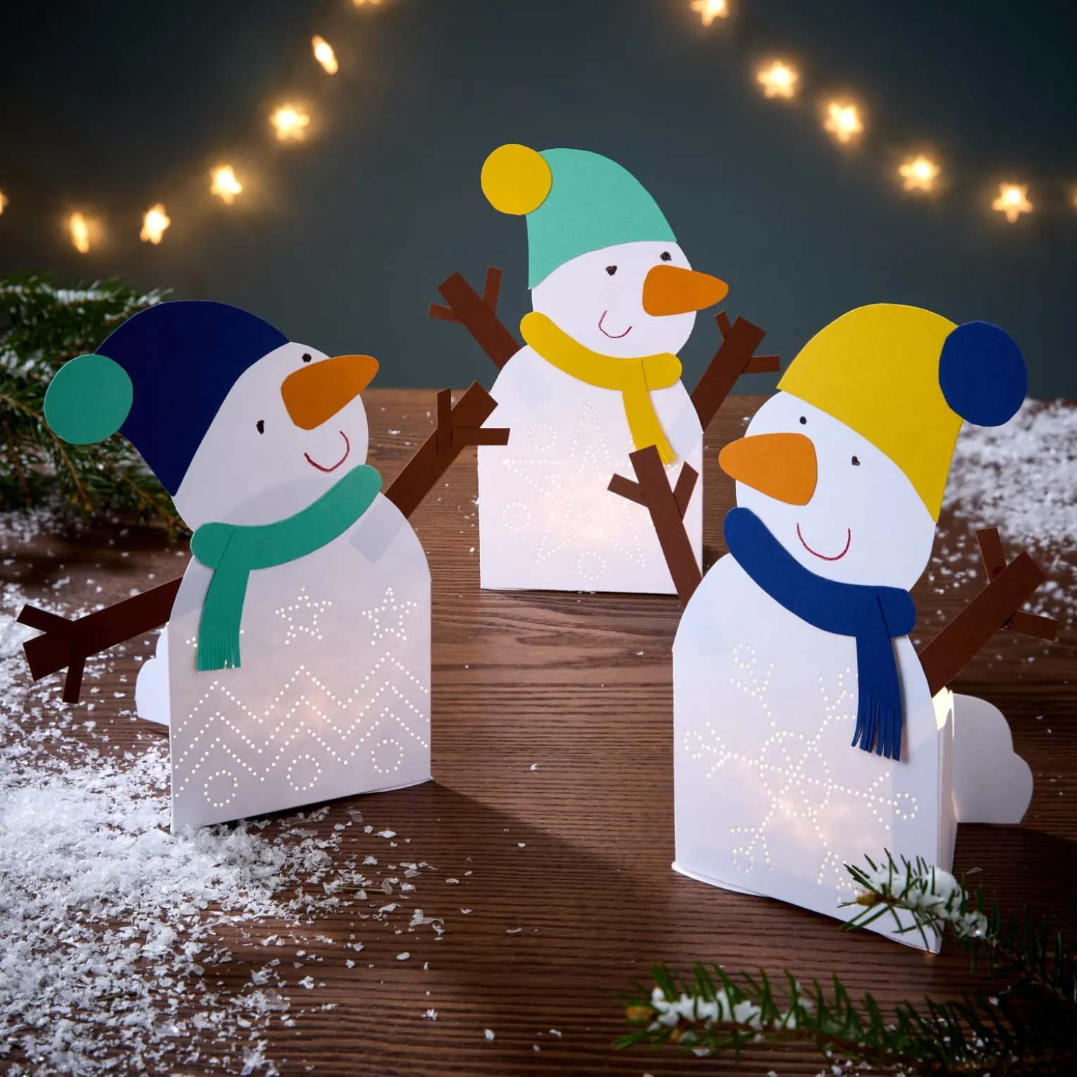 Sachenmacher Erstes Prickeln Schneemann, Bastelset Winter, ab 3 J.