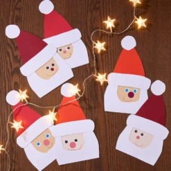 Sachenmacher Erstes Schneiden Nikoläuse, Bastelset Weihnachten, ab 3 J