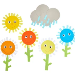 Sachenmacher erstes Schneiden Blumen, Bastelset Sonnenblumen, ab 3 J.