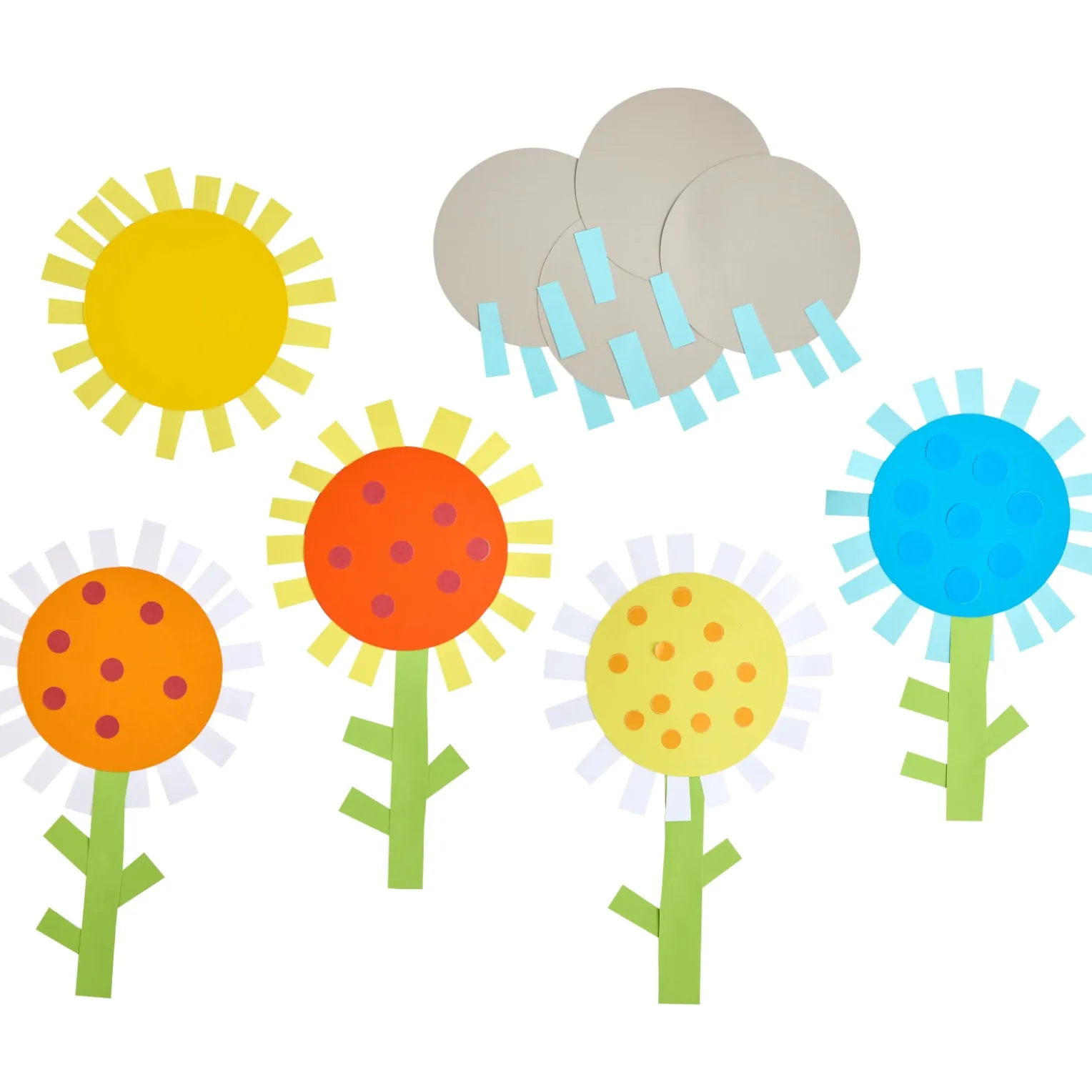 Sachenmacher erstes Schneiden Blumen, Bastelset Sonnenblumen, ab 3 J.
