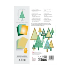 Sachenmacher Fensterbild Wald, Bastelset Weihnachten, 10 St., ab 5 J.