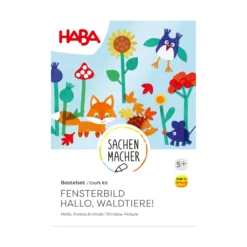 Sachenmacher Fensterbild Waldtiere, Bastelset Herbst, ab 5 Jahren