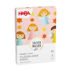 Sachenmacher Filzgirlande Engel, Bastelset Weihnachten, ab 5 Jahren