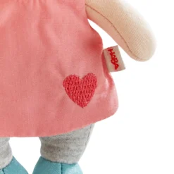 Schutzengelpuppe Lore, 15 cm, Stoffpuppe mit Flügel