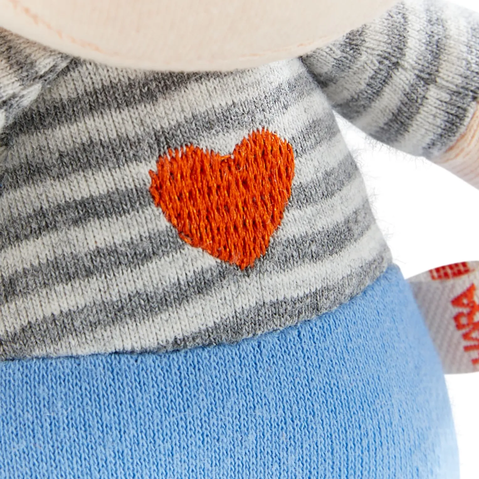 Schutzengelpuppe Mats, 15 cm, Stoffpuppe mit Flügel
