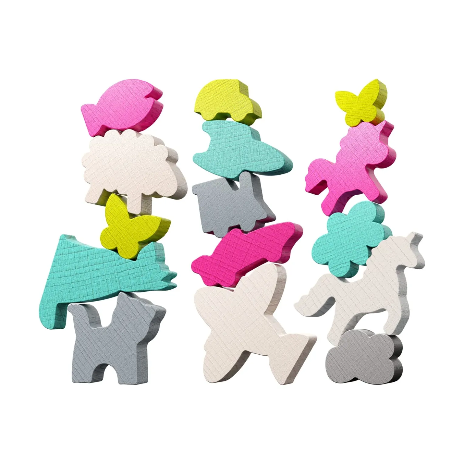 3 Set Stacking Challenge, Stapelspiele, ab 6 Jahren