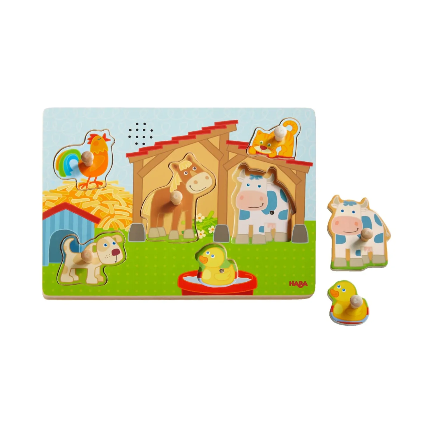 Sound-Greifpuzzle Auf dem Land
