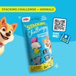 Stacking Challenge Animals, Stapelspiel Tiere, ab 6 Jahren