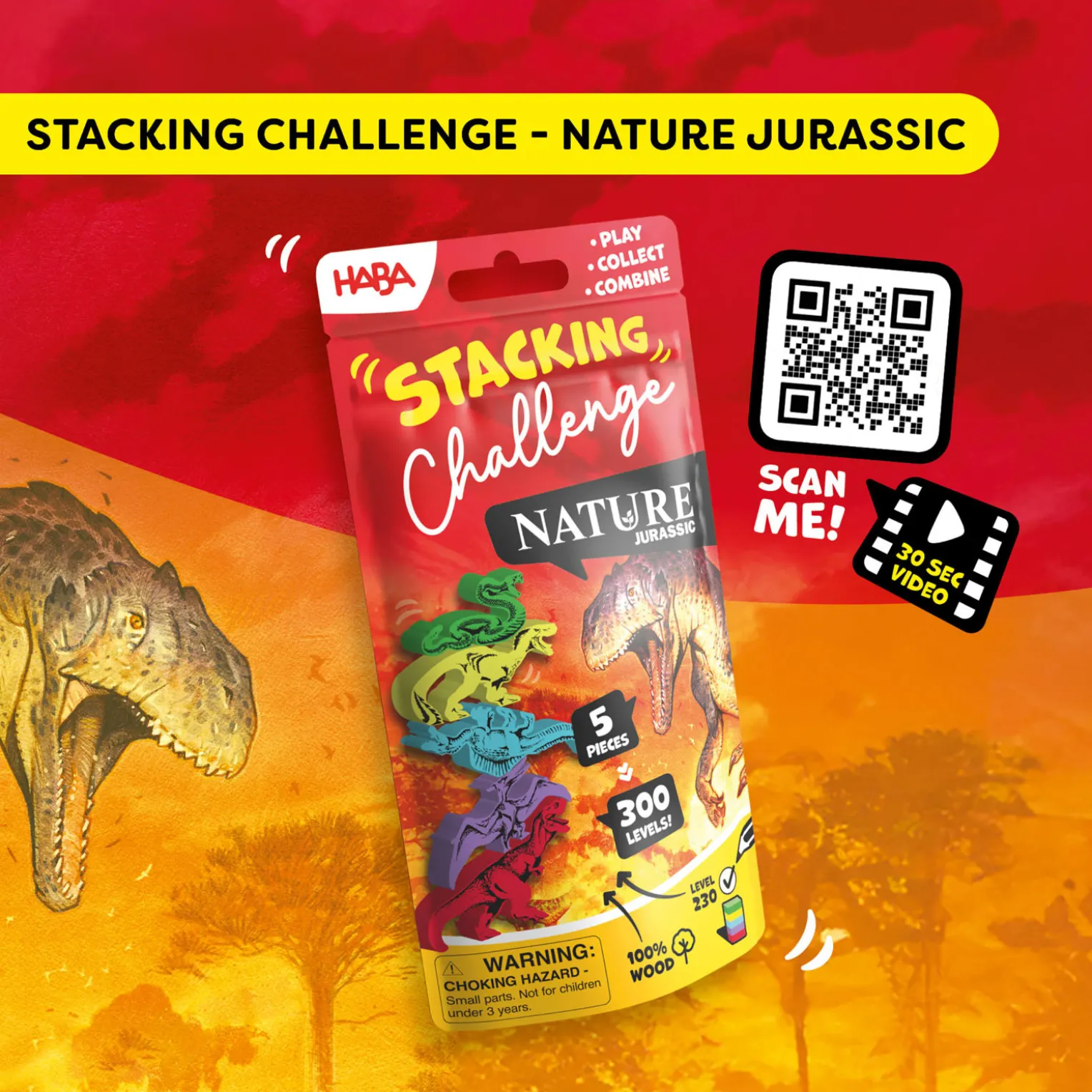 Stacking Challenge – Nature Jurassic