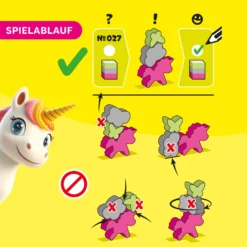 Stacking Challenge Unicorns, Stapelspiel Einhörner, ab 6 Jahren