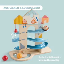 Stand-Kugelbahn Kullerhaus