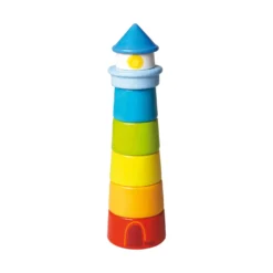 Stapelspiel Leuchtturm