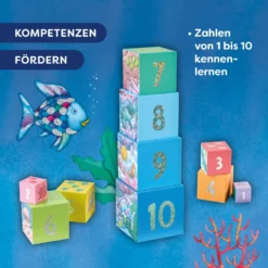 Stapelturm Glitzer Der Regenbogenfisch